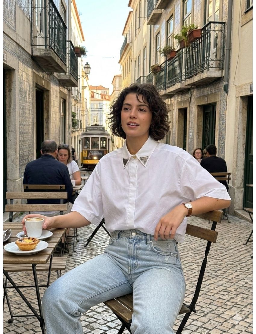 CAMISA CROP 106826 POPELI