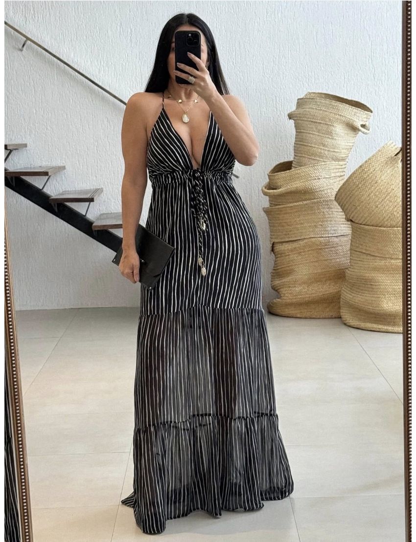 VESTIDO LONGO 442201636 R