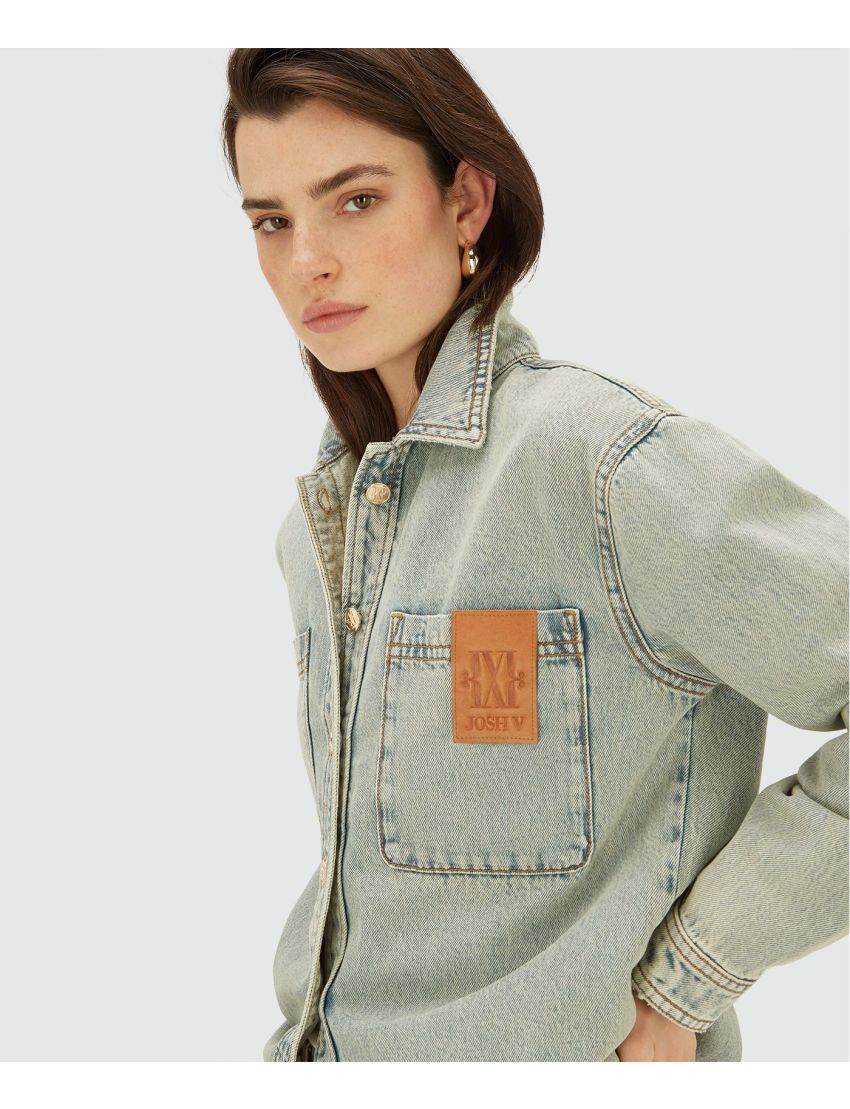 CAMISA DENIM MYLESSA OVER