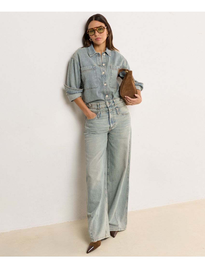 CAMISA DENIM MYLESSA OVER