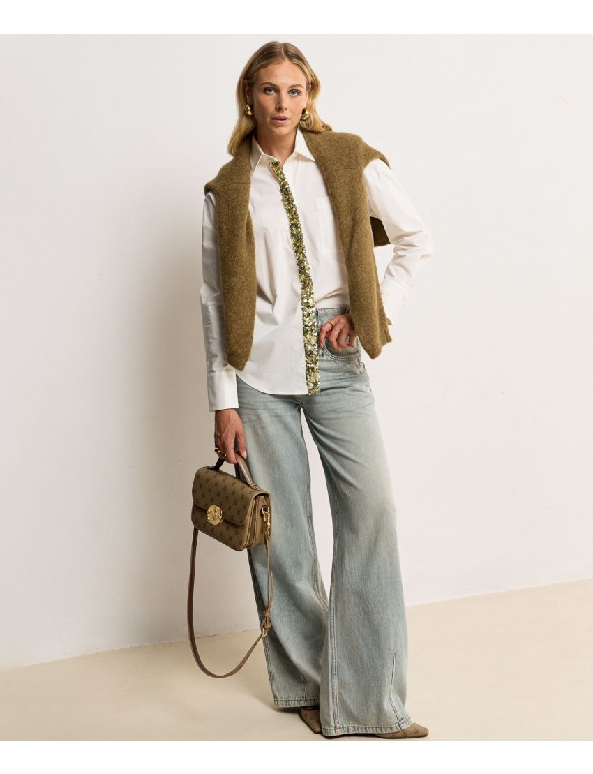 CALÇAS DENIM LOUELLA WIDE