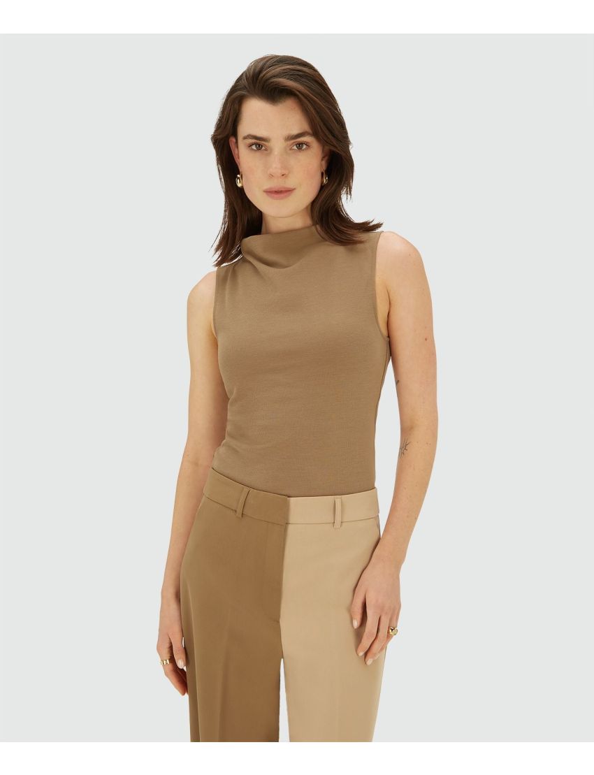 TOP BIBI SLIM FIT GOLA AL