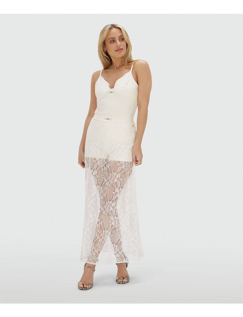 SAIA MIDI TRIXIE RENDADA