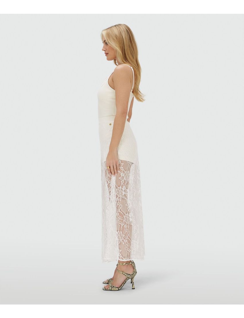 SAIA MIDI TRIXIE RENDADA