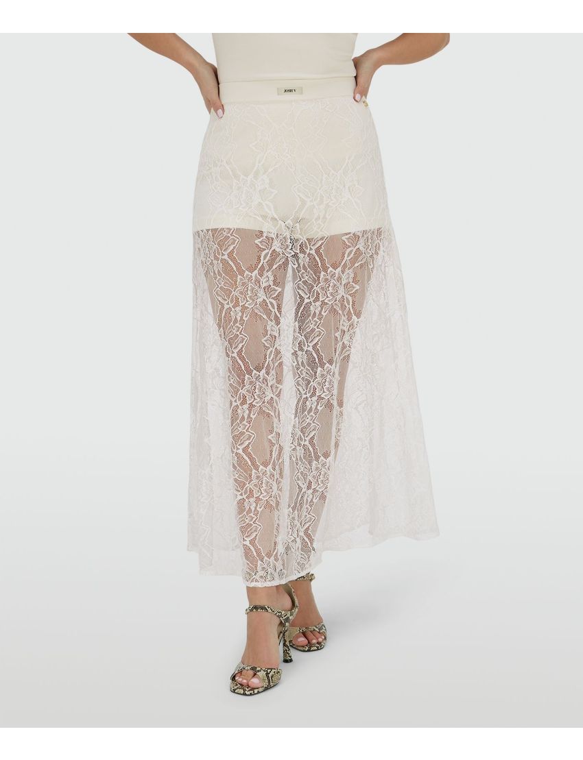 SAIA MIDI TRIXIE RENDADA