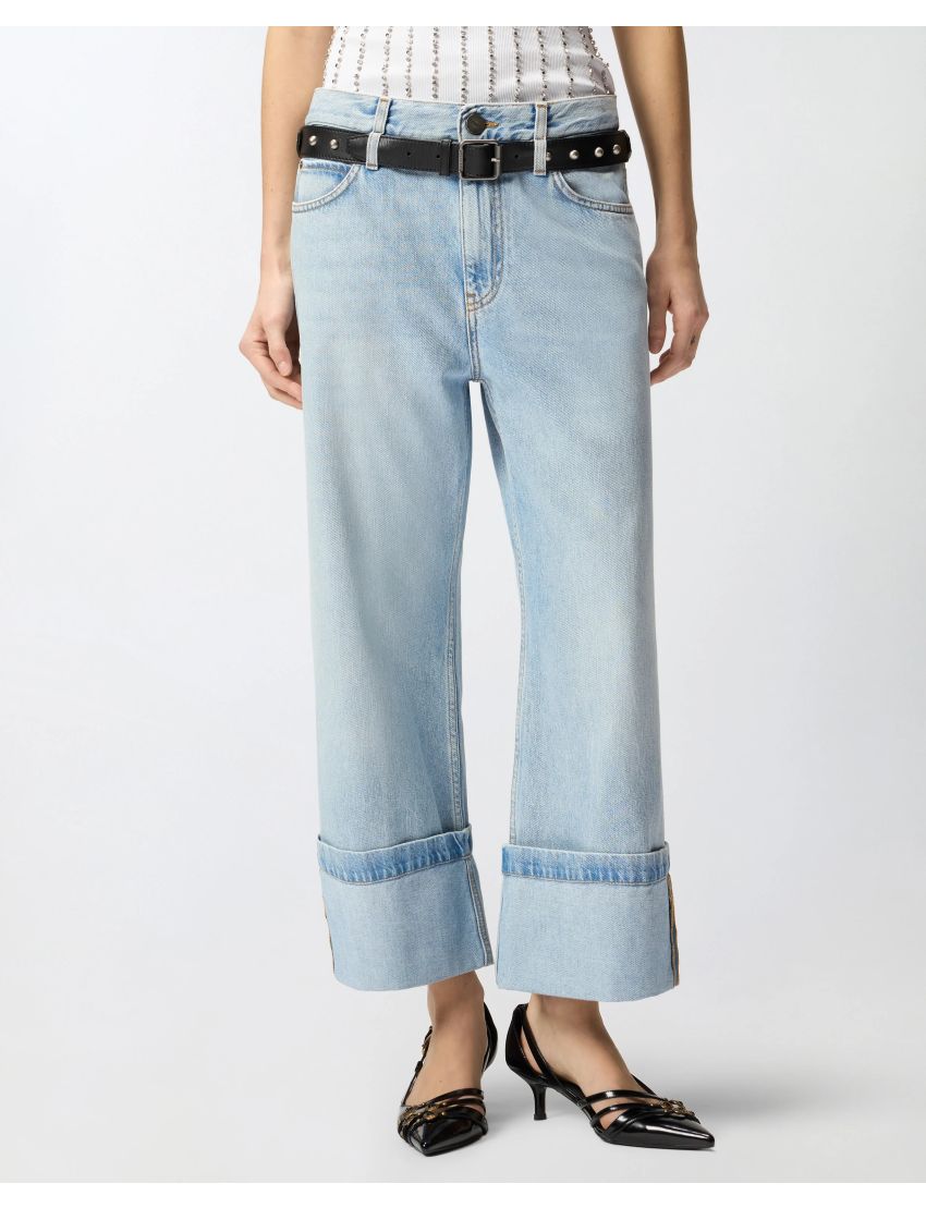 CALÇAS DENIM 106385 CROP 