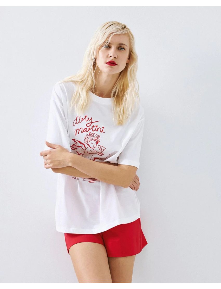 T-SHIRT 63-2191 C/ PRINT 