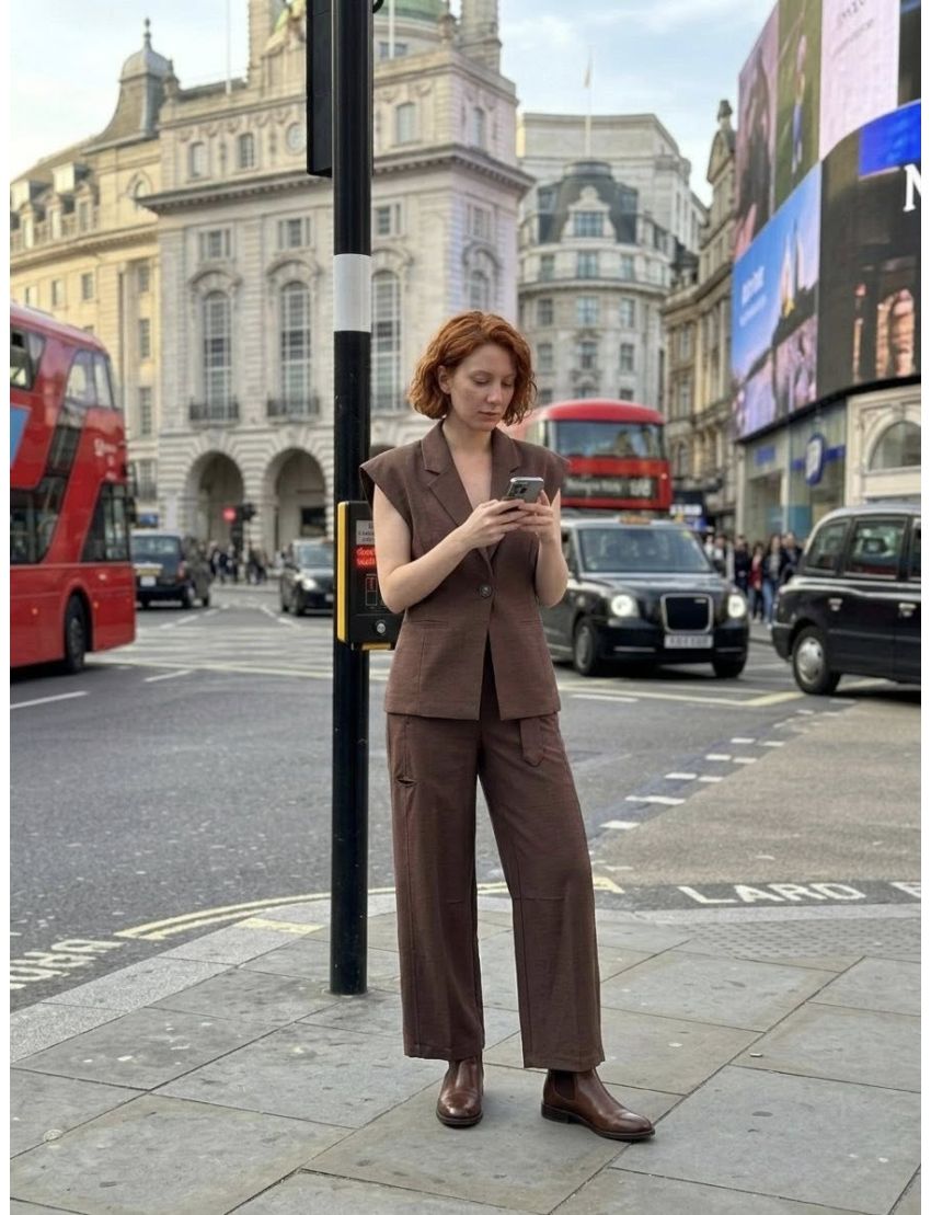 CALÇAS 106492 C/ CINTO FL