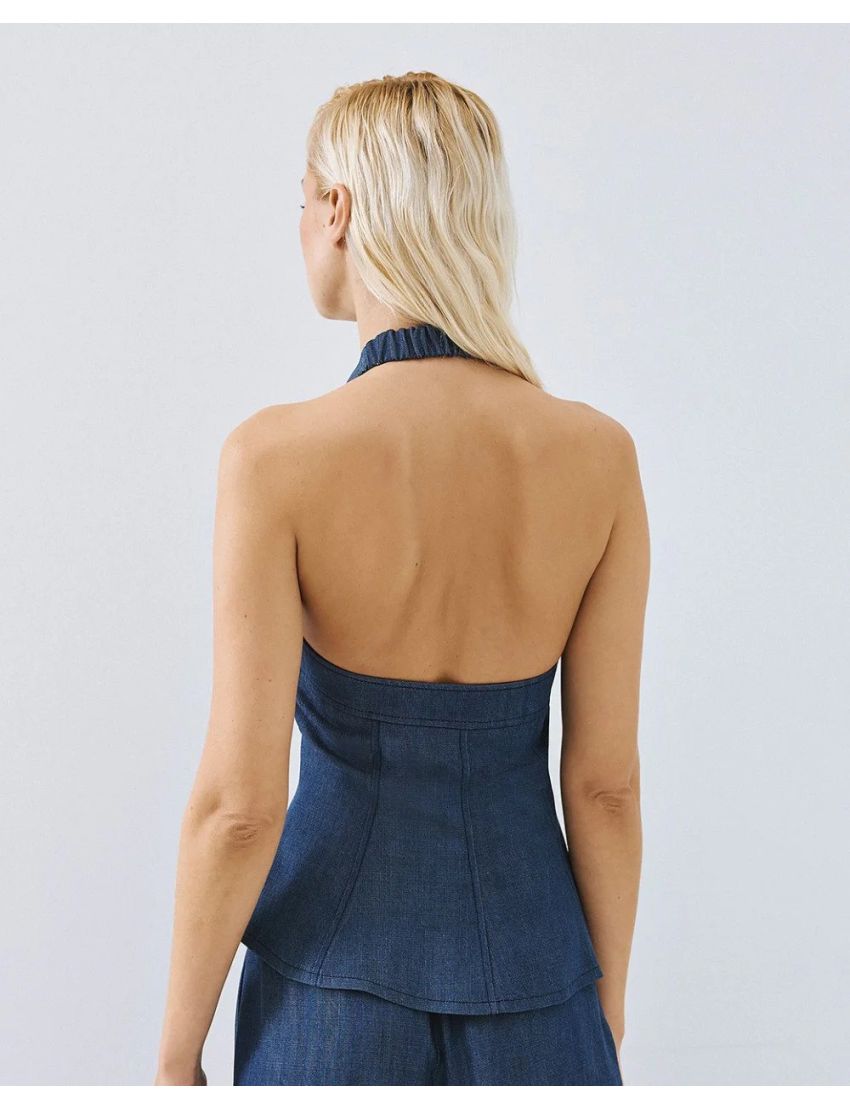 TOP DENIM 63-2020 HALTERN