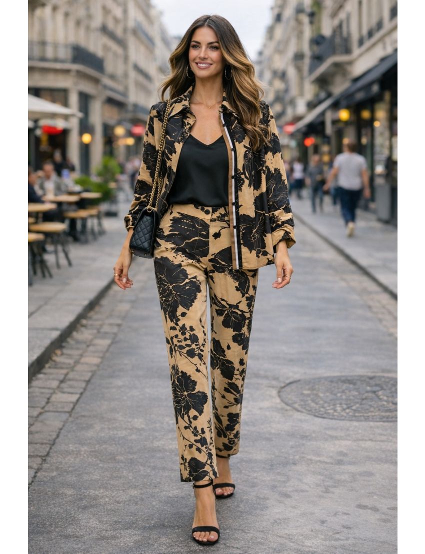 CALÇAS 63-5098 ESTAMPA FL