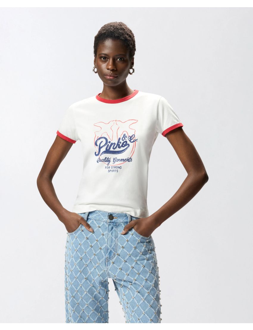 T-SHIRT 106902 LOGO PRINT