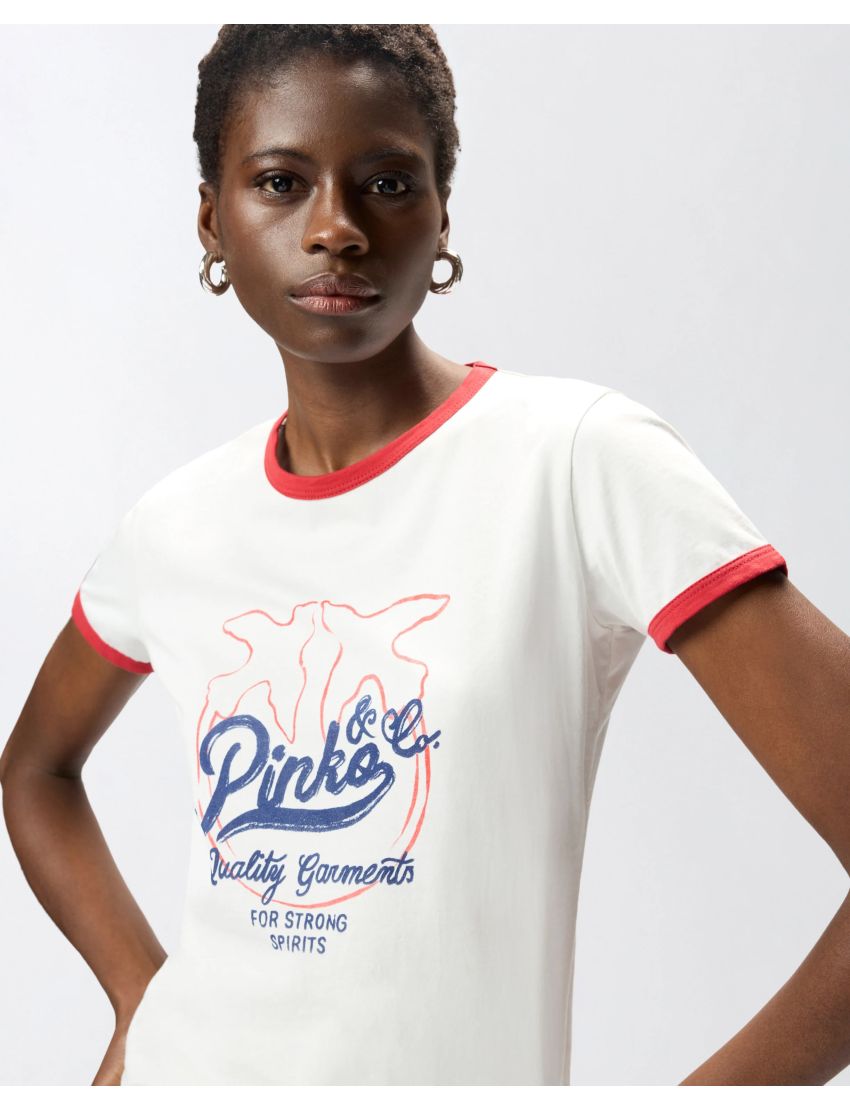 T-SHIRT 106902 LOGO PRINT