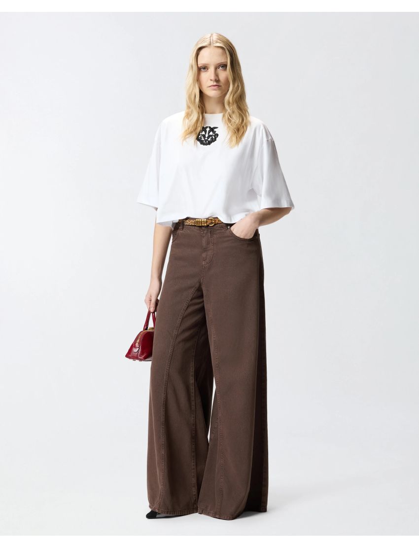 T-SHIRT CROPPED 106814 C/