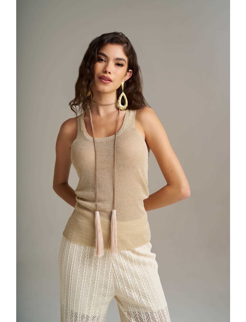 TOP 4323228 MALHA LUREX