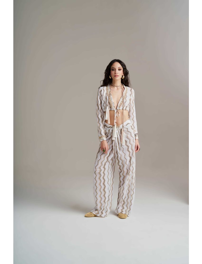 CROP TOP 4323095 ZIGZAG