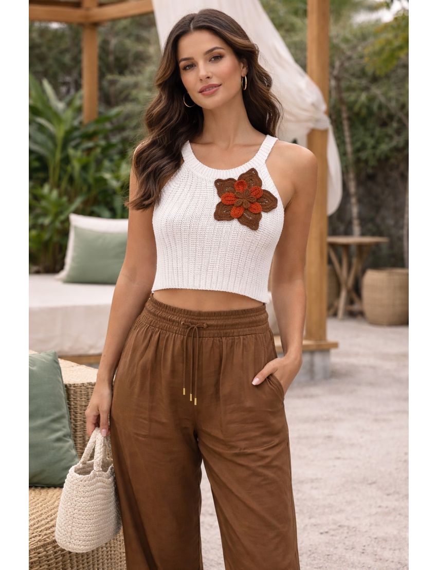 CROP TOP 4323195 CROCHET 