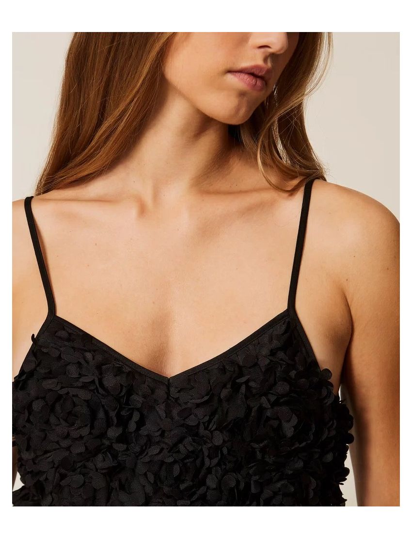 TOP AP2235 TULE C/ FLORES