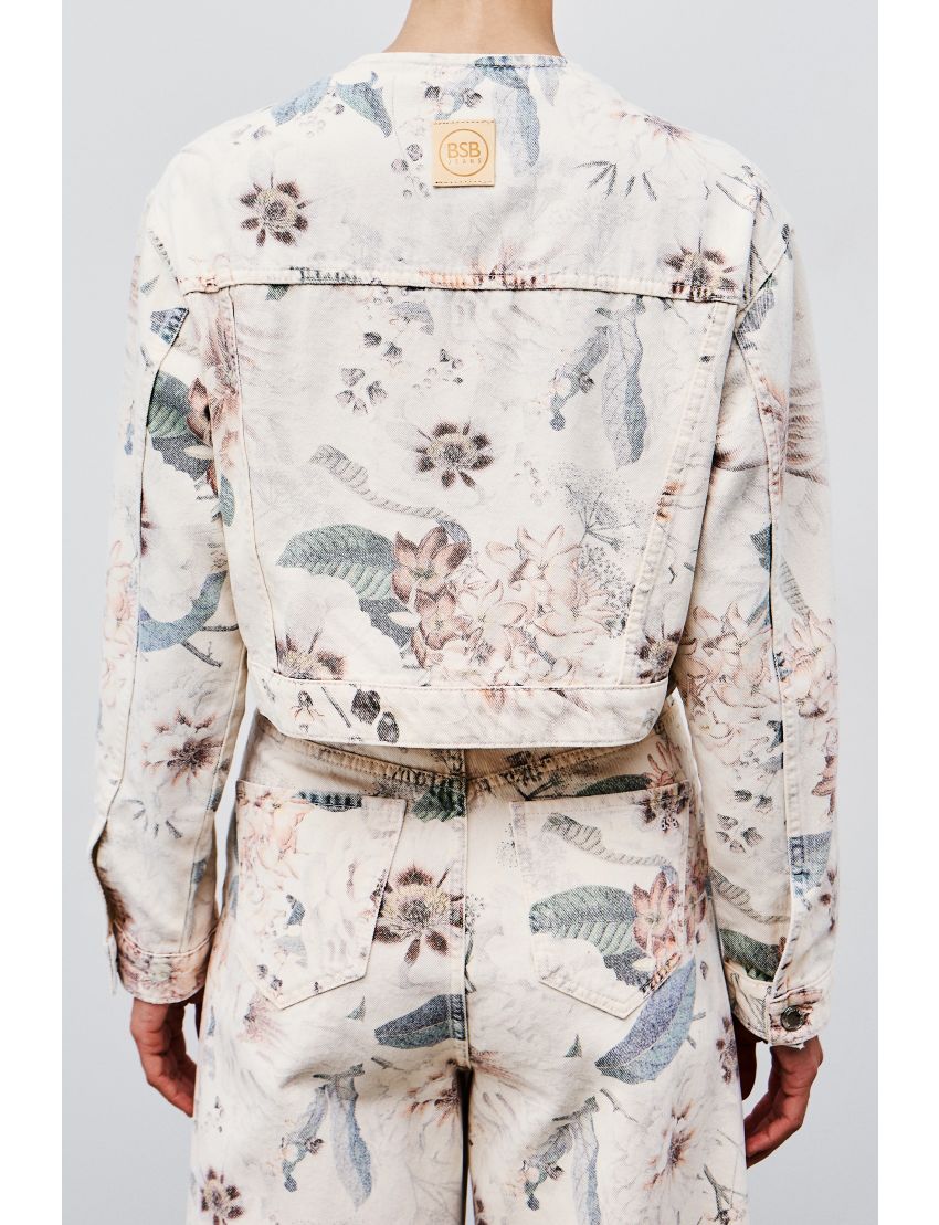 CASACO DENIM 217834 FLORA