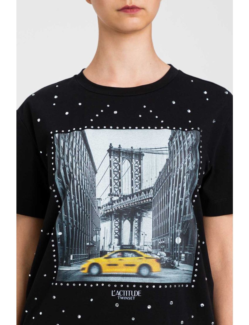 T-SHIRT AP2164 COM PRINT 