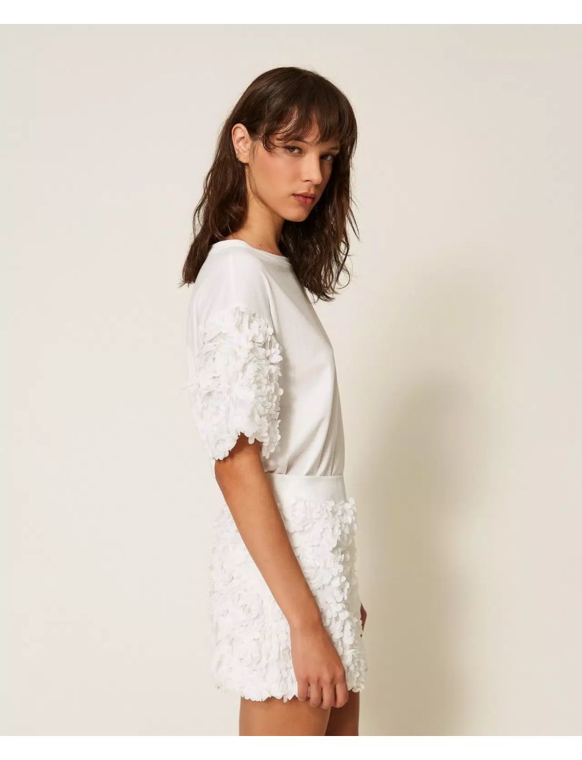 T-SHIRT AP2233 MANGAS EM 