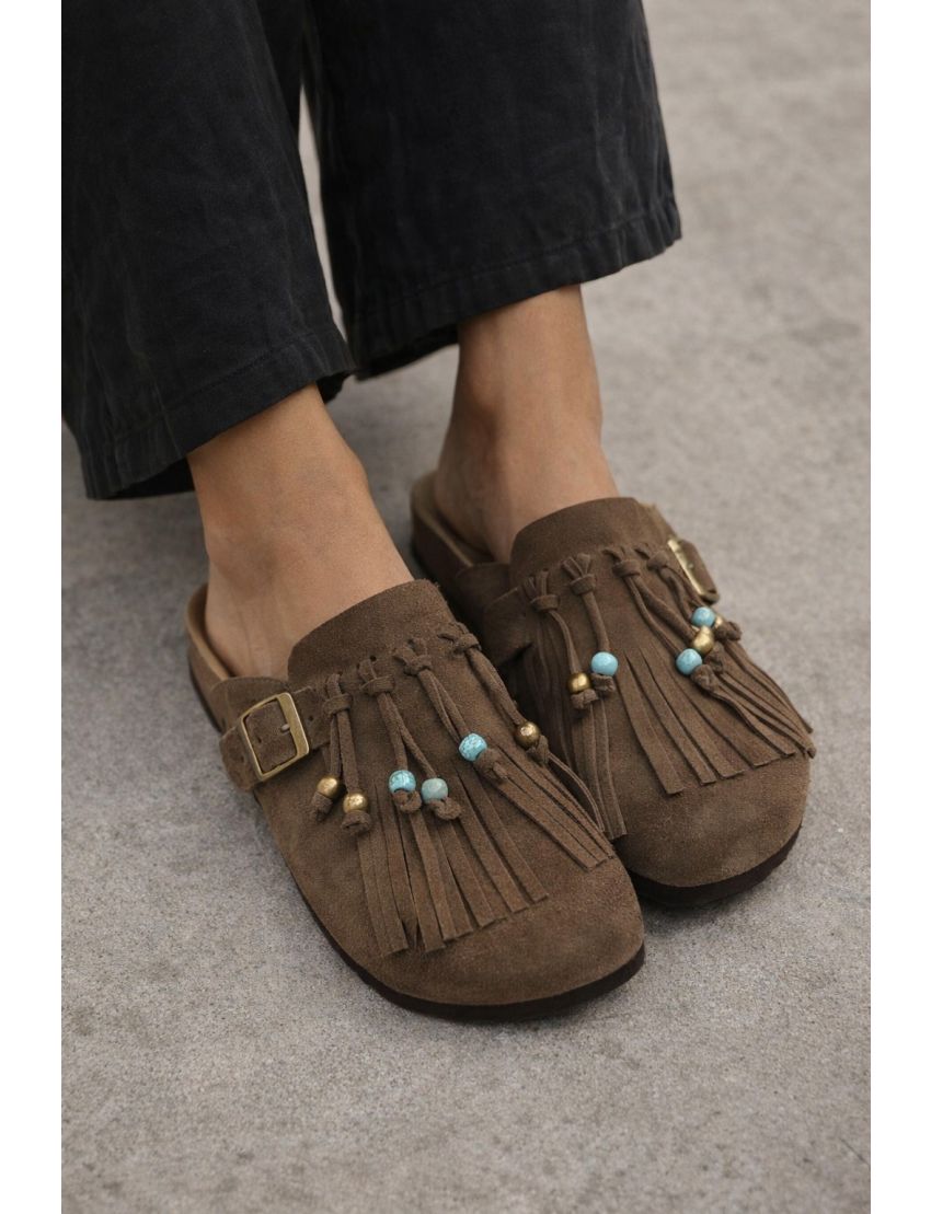 MULES 323002 SUEDE C/ FRA