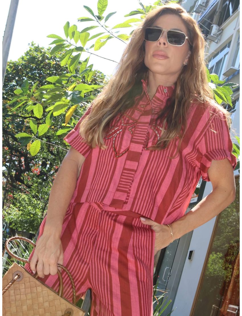 CAMISA CROP 302200414 LIN