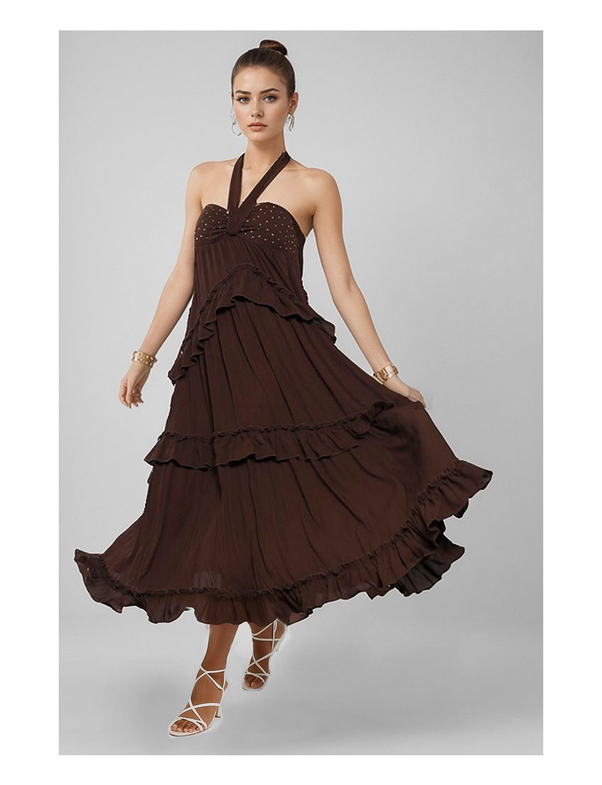 VESTIDO MIDI 15201222 FOL