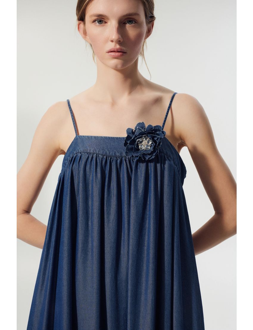 VESTIDO MAXI 211803 DENIM