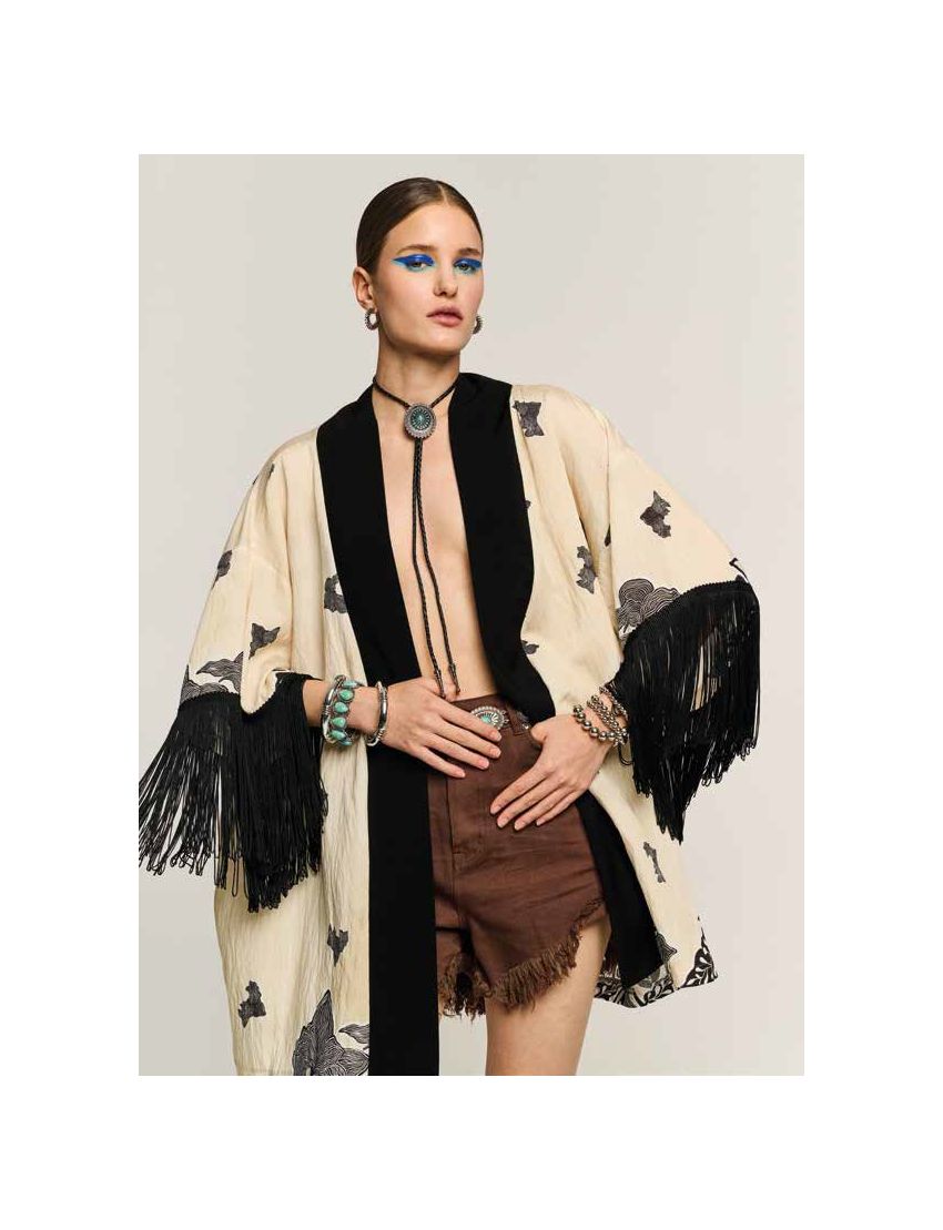 KIMONO 240009 PRINT C/ FR