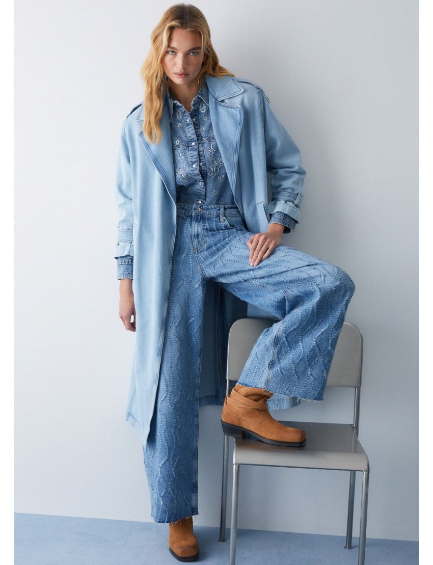 CALÇAS DENIM UA6195 FLARE