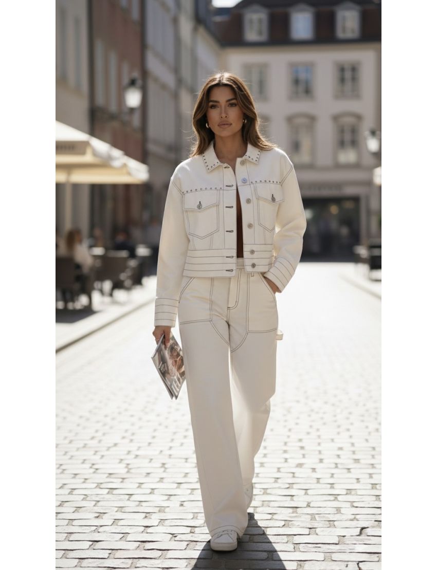 CASACO SARJA WA6176 C/ TA