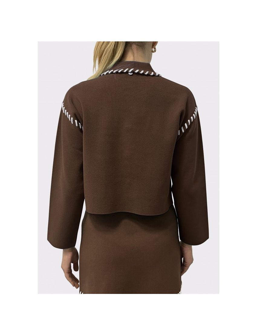 CARDIGAN CURTO WA6143 C/ 