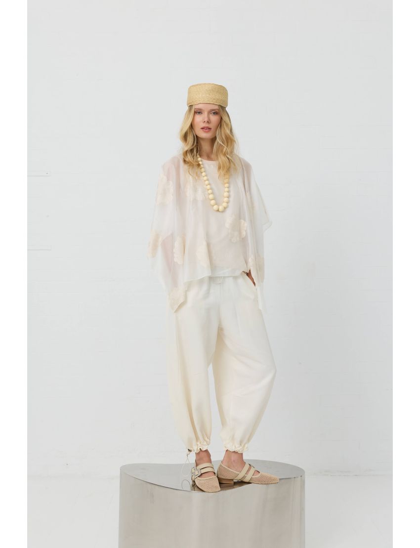 BLUSA 6059 ORGANZA COM BO