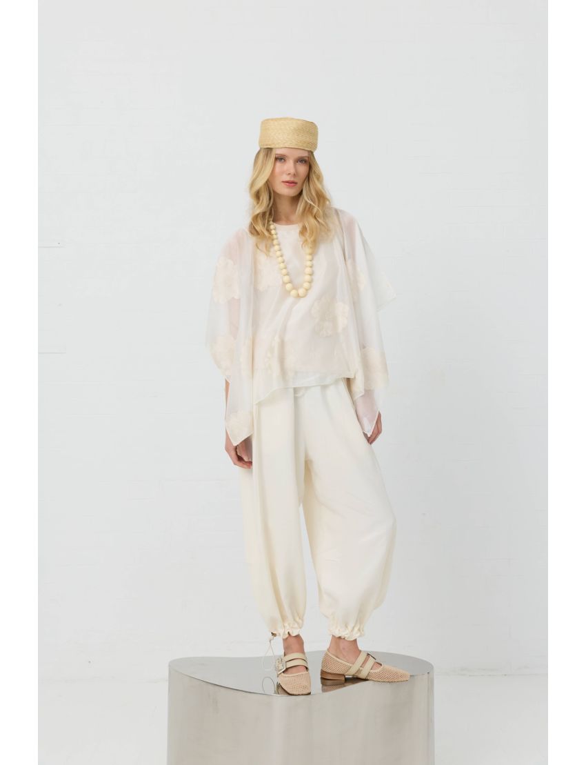 BLUSA 6059 ORGANZA COM BO