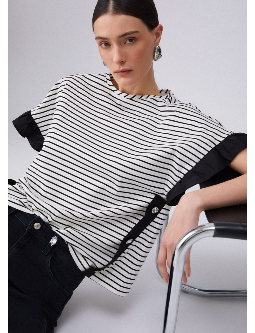 T-SHIRT WA6496 RISCAS C/ 