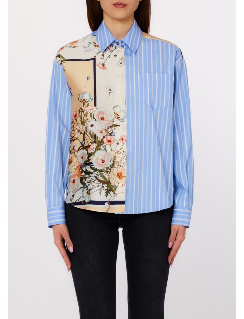 CAMISA WA6383 FLORAL E RI