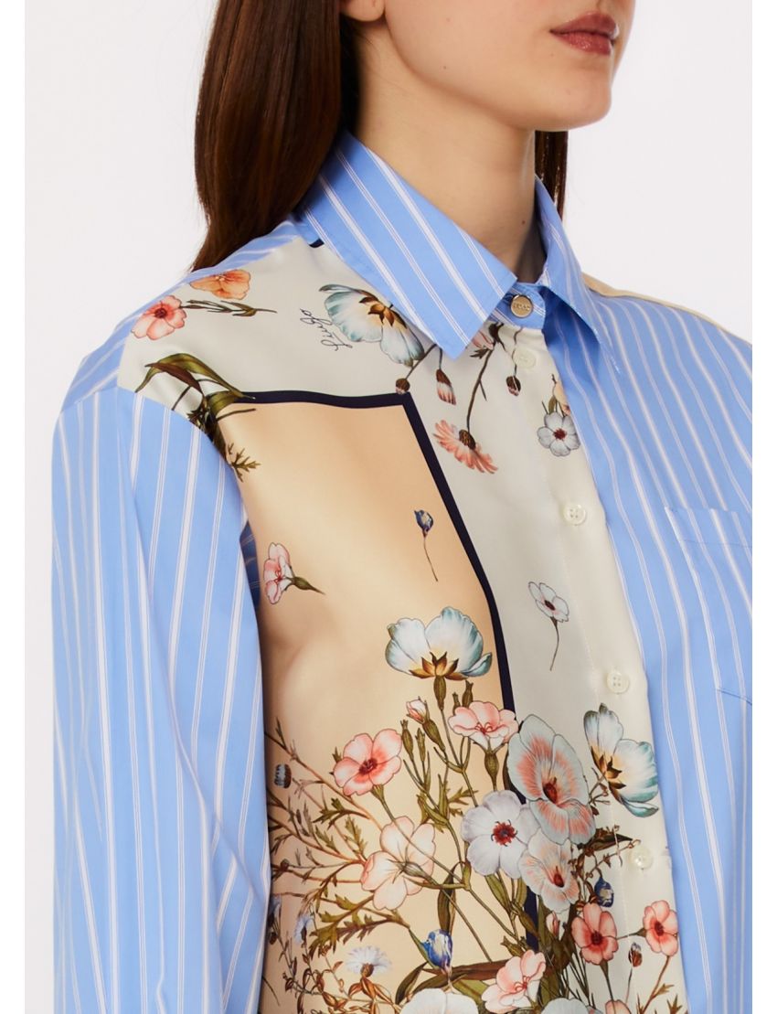 CAMISA WA6383 FLORAL E RI