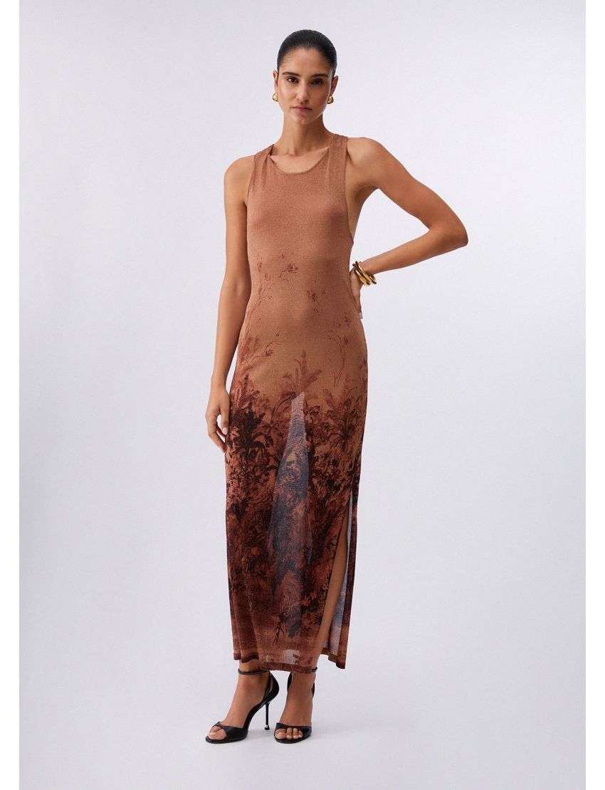 VESTIDO MIDI CA6333 MALHA