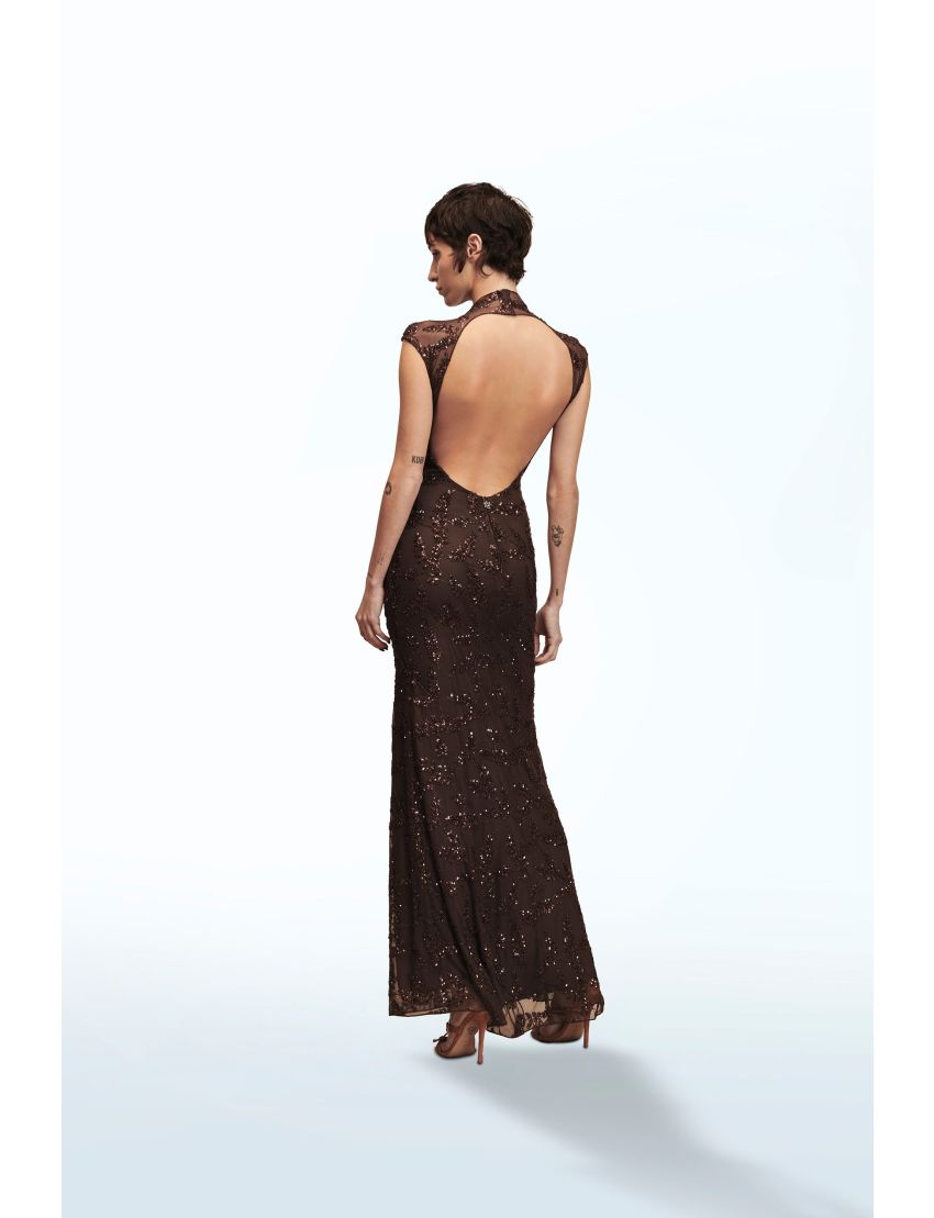 VESTIDO LONGO 185247 TULE