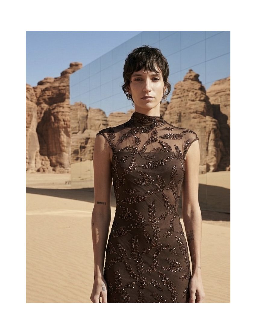 VESTIDO LONGO 185247 TULE