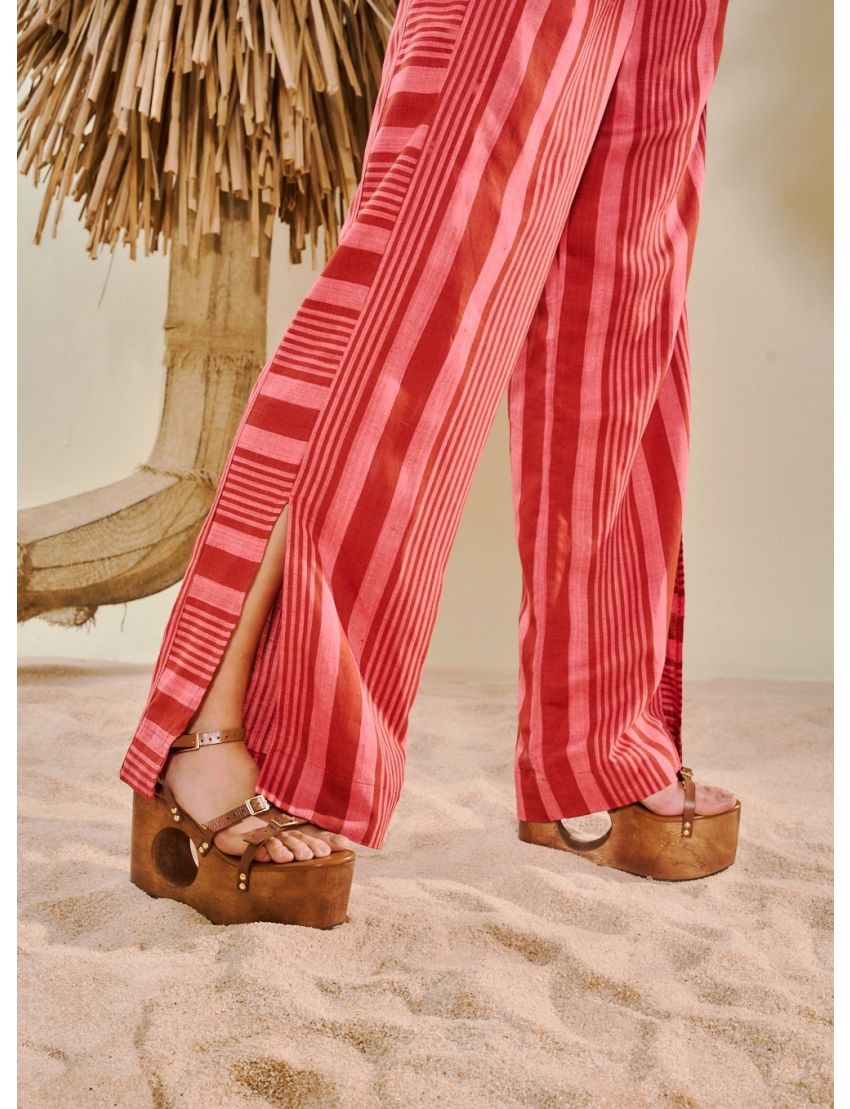 CALÇAS 22202163 LINHO RIS