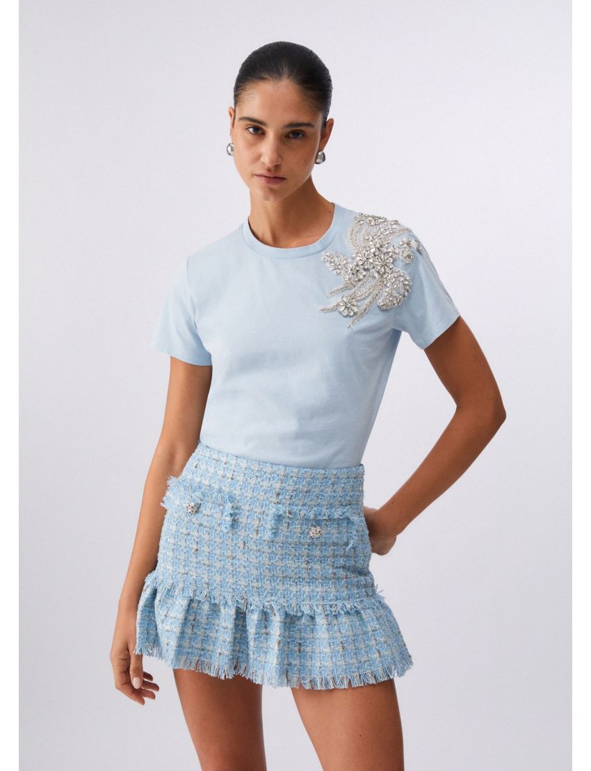 T-SHIRT CA6010 C/ BORDADO