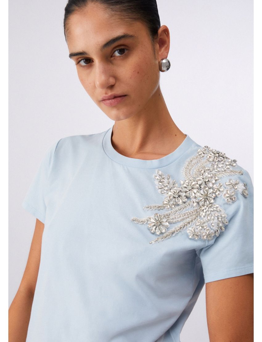 T-SHIRT CA6010 C/ BORDADO