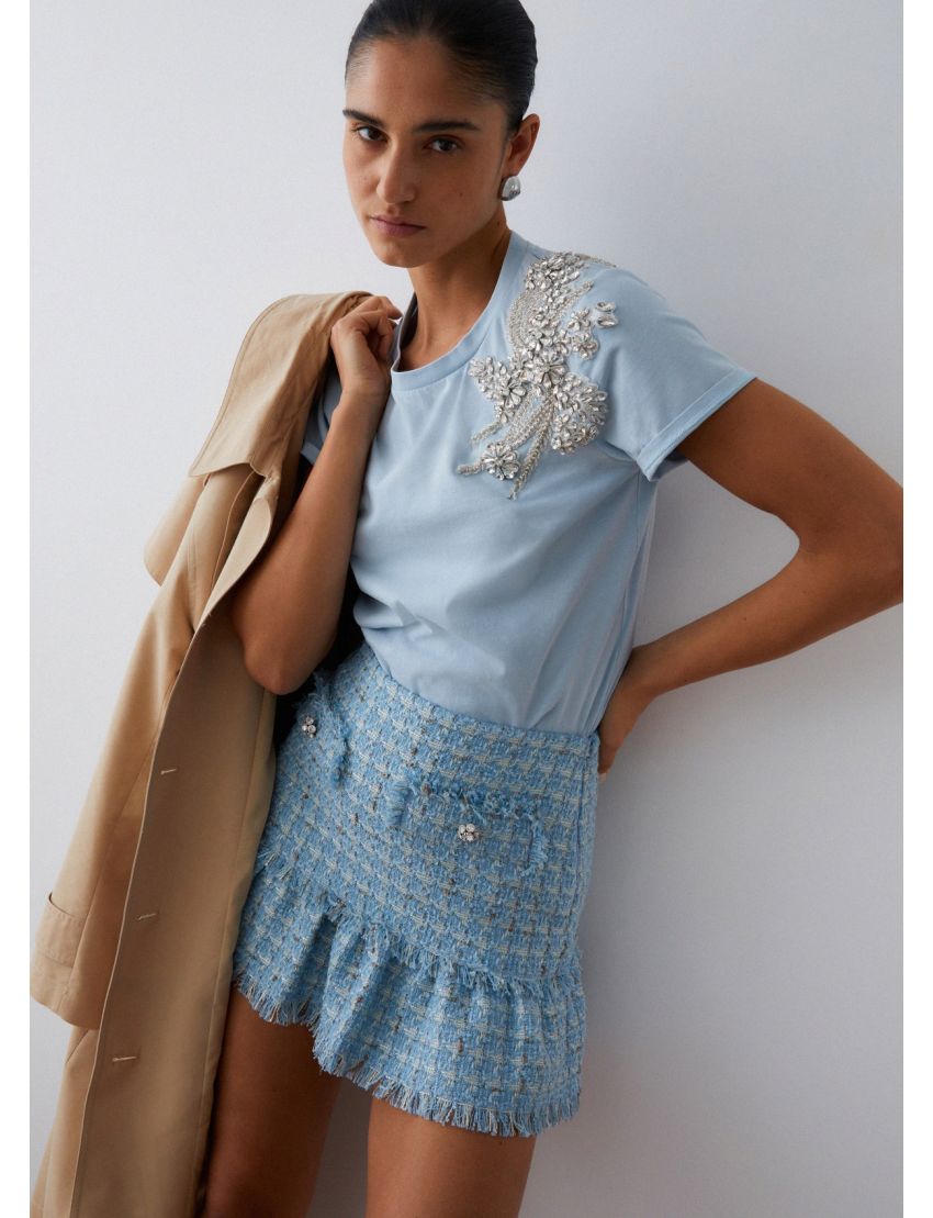 T-SHIRT CA6010 C/ BORDADO